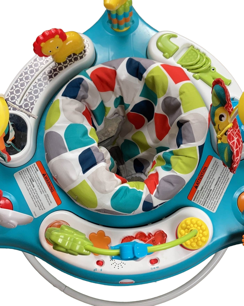 Fisher-Price Baby Bouncer Tiger Time Jumperoo Activity Center with