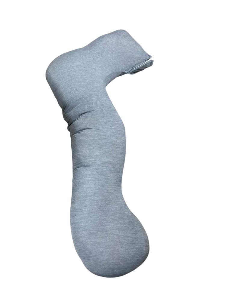 Pharmedoc Full Body UShaped Pregnancy Pillow, Grey