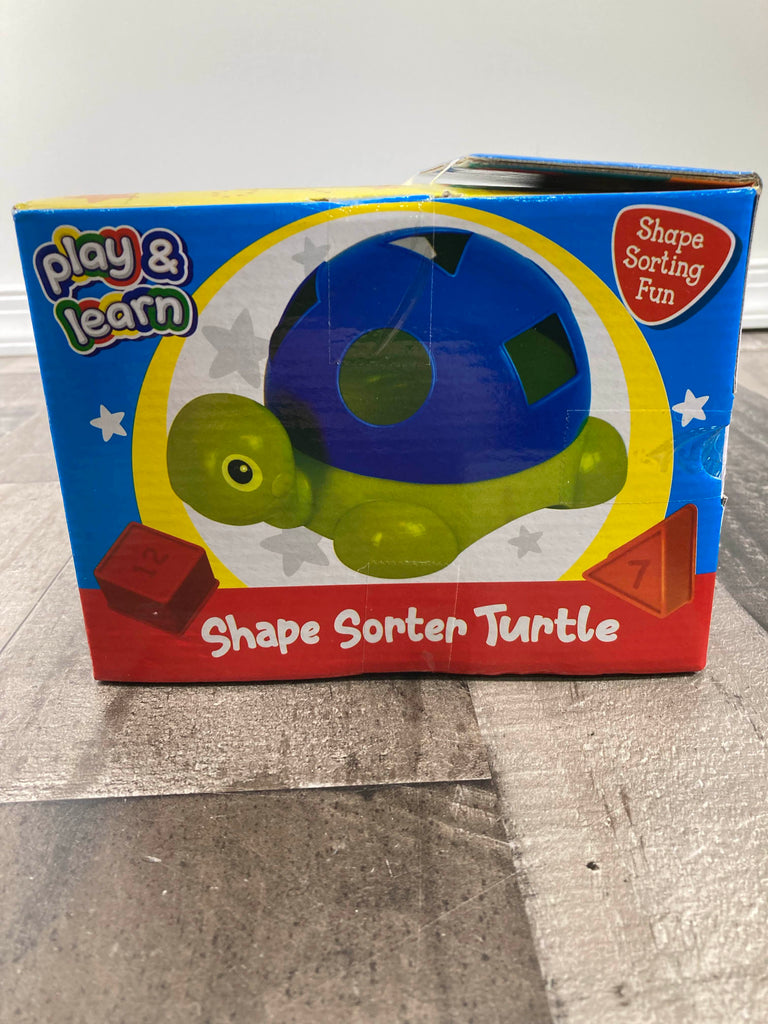 Play And Learn Shape Sorter Turtle