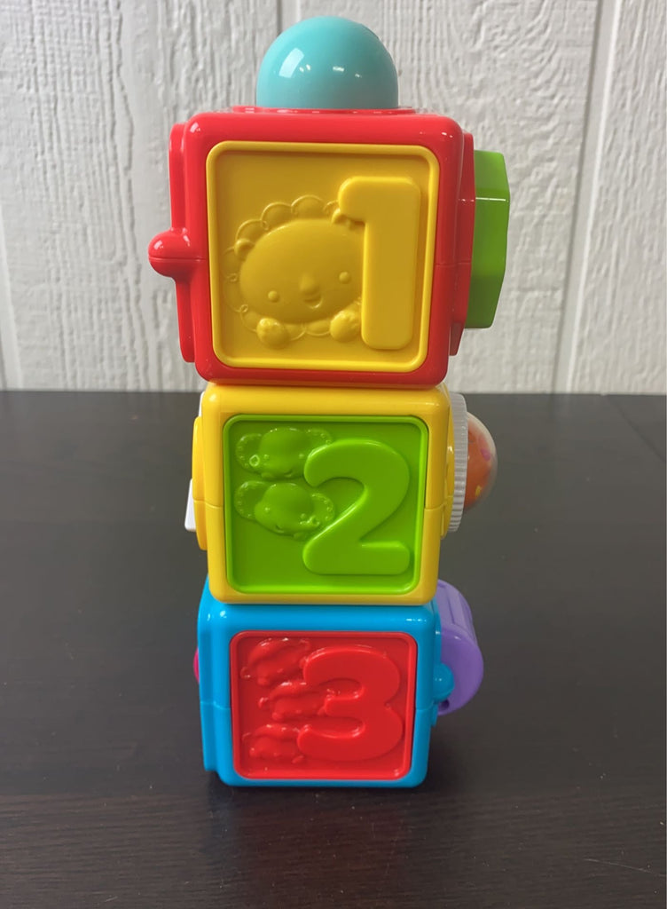 Fisher Price Brilliant Basics Stacking Action Blocks