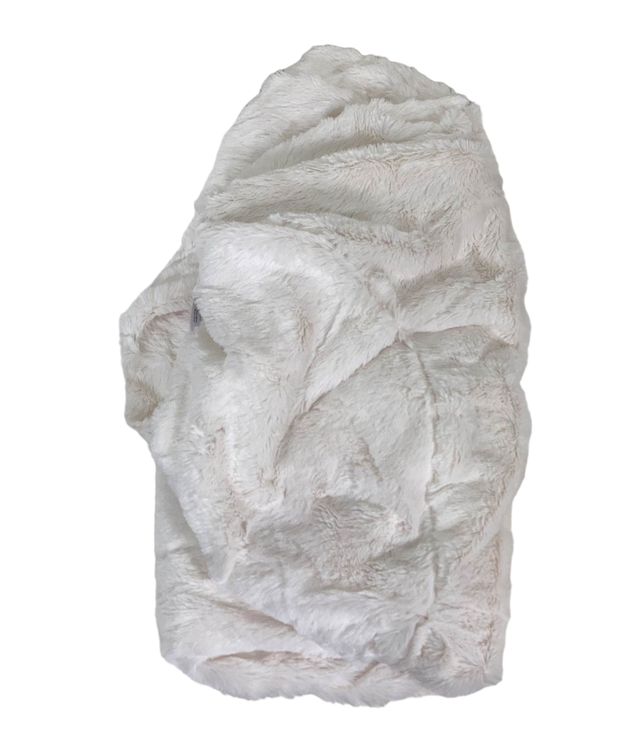 Pottery Barn Bean Bag Cover, Medium, Ivory Polar Bear Faux Fur