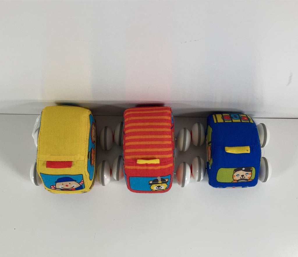 Melissa & Doug Pull Back Toddler Cars, Town Vehicles