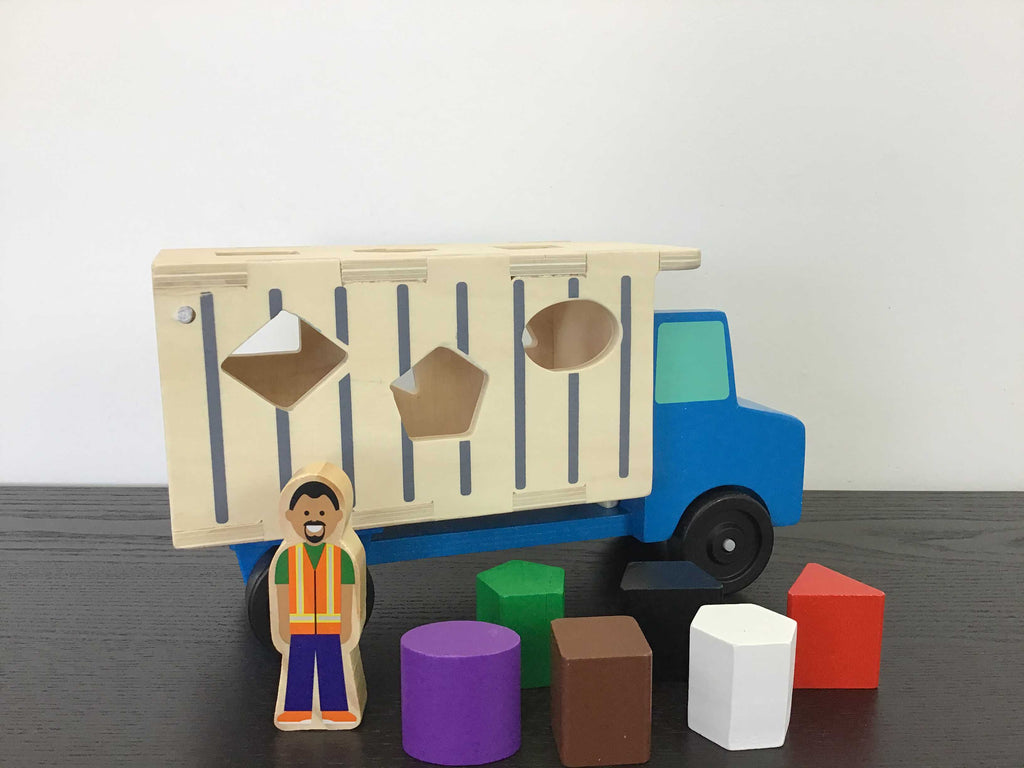 Melissa & Doug Shape Sorting Dump Truck