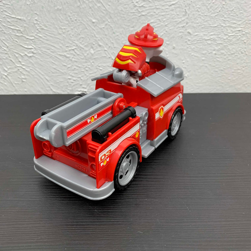 LEGO Paw Patrol Marshall's Fire Truck How To Build Tutorial 