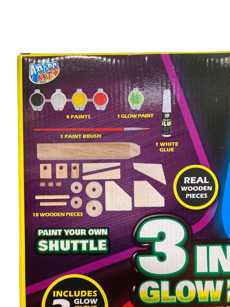 Anker Art 3in1 Glow In The Dark Activity Set