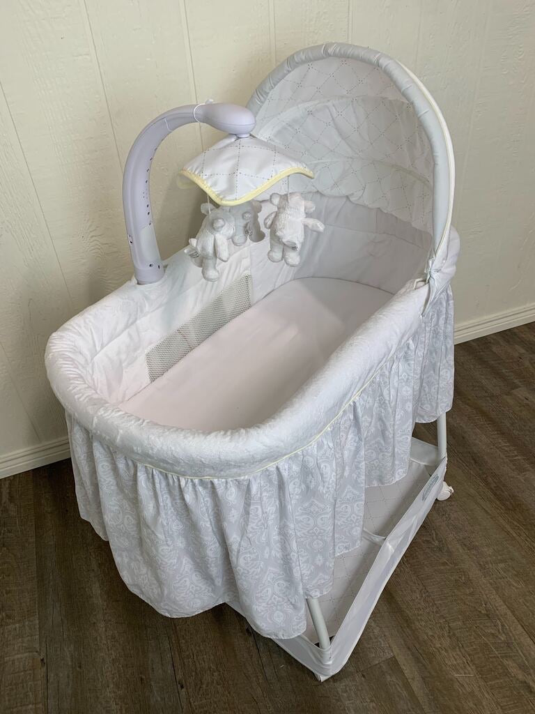 Simmons elite gliding bassinet clearance peacock