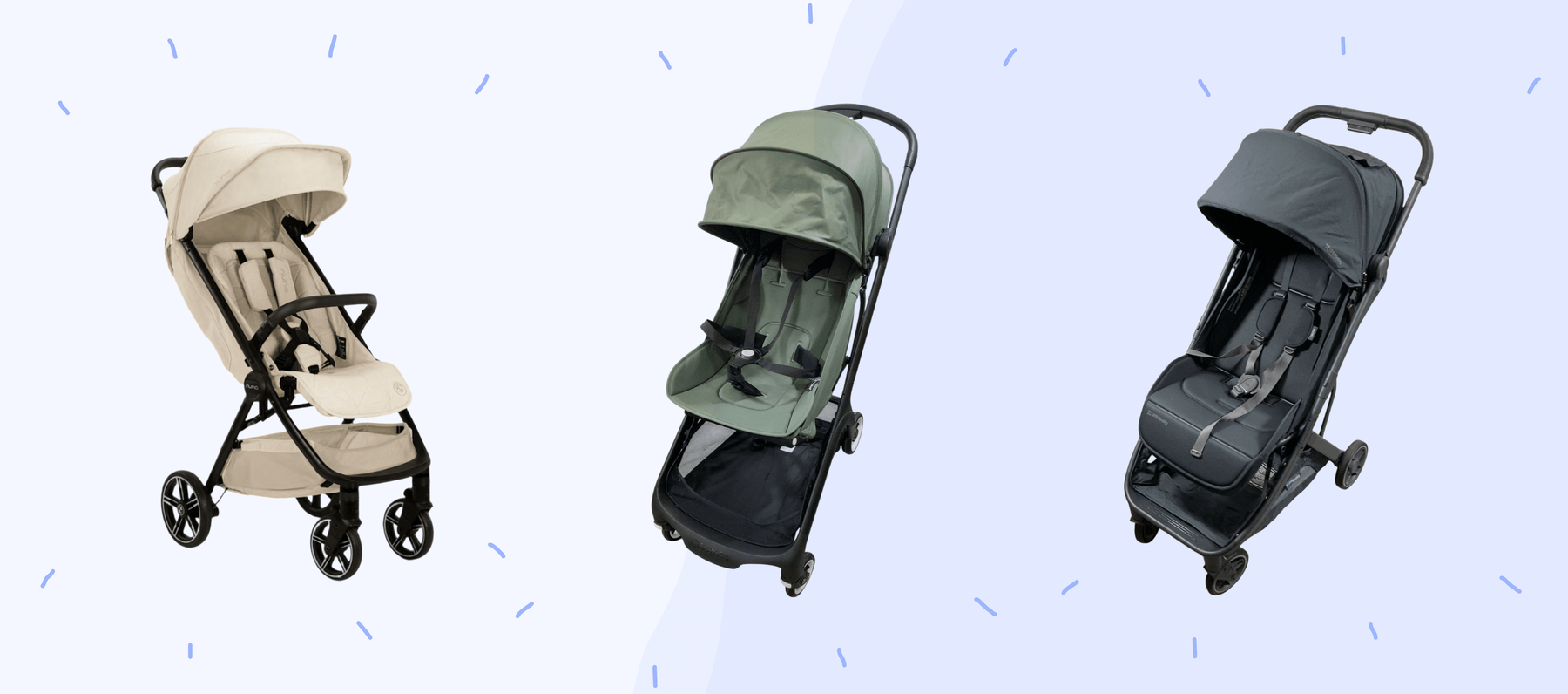 Nuna TRVL vs. UPPAbaby Minu vs. Bugaboo Butterfly