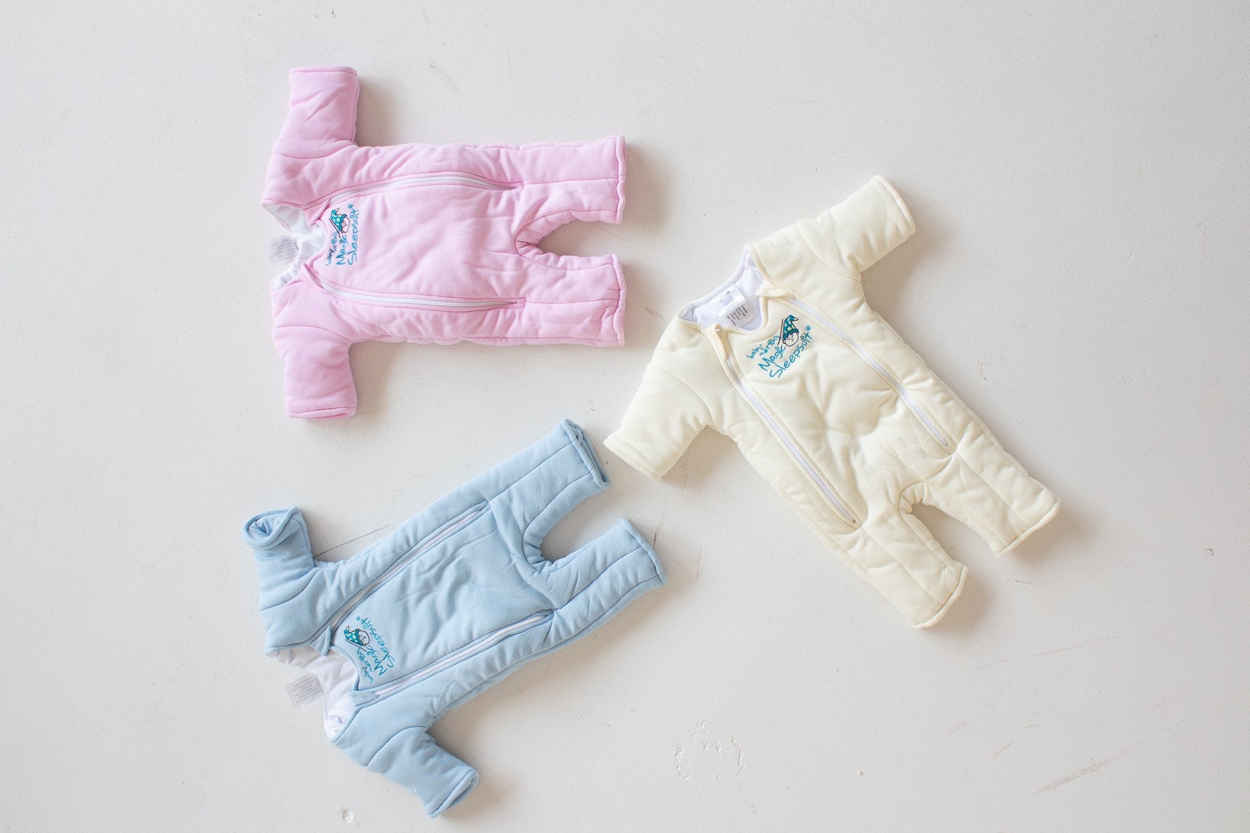 3 baby merlin sleepsuits