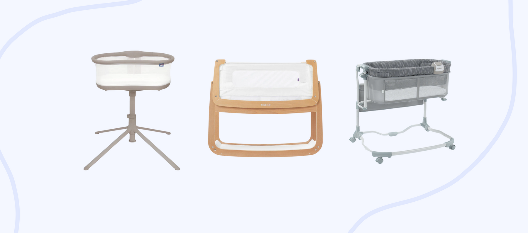 Bedside Bassinet Comparison: Halo BassiNest vs. SnüzPod4 vs. Ingenuity Dream and Grow