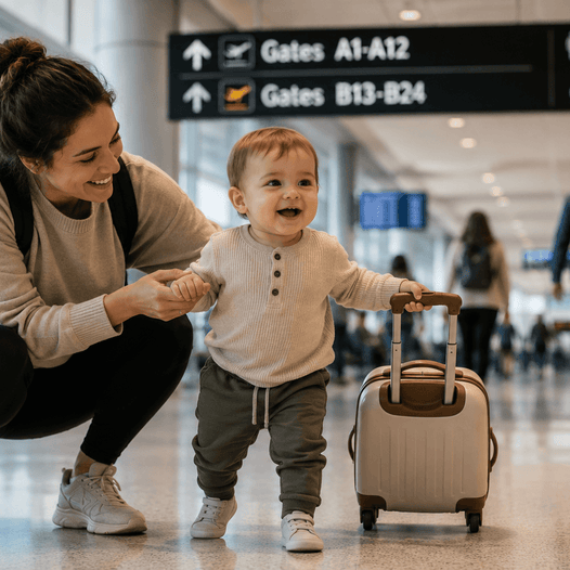 Top Tips for Flying With a Baby or Toddler