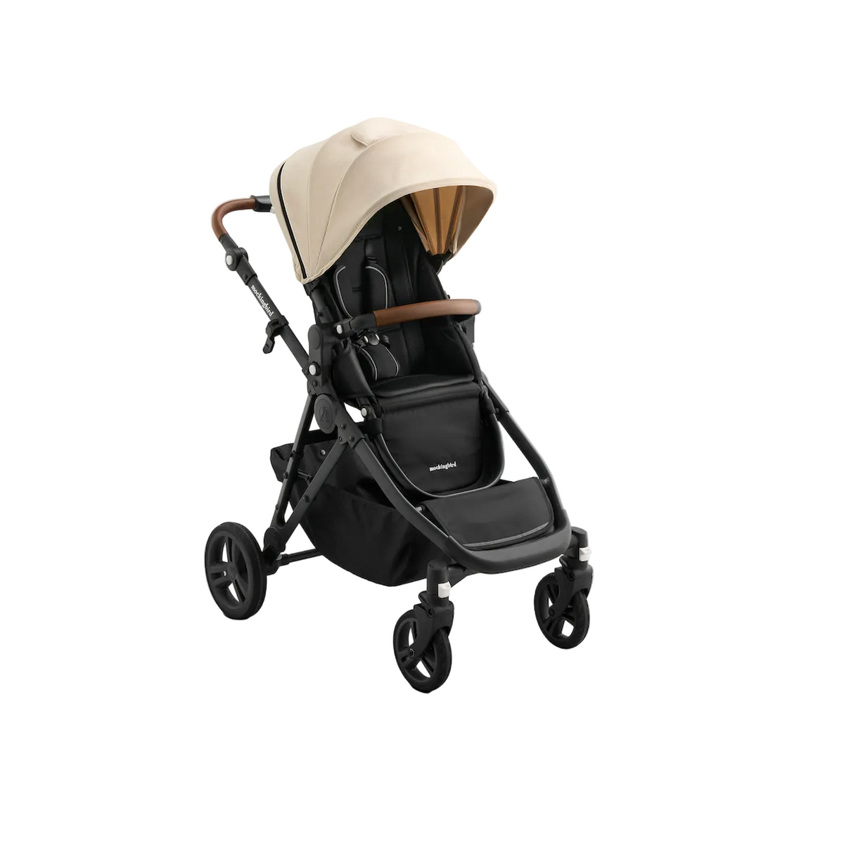 radio flyer stroll 'n wagon for Kids, Baby Stroller, Outside Toys for Toddlers 1-3, Rolling Cart, Beach Cart with Wheels, Trav'ler Stroller Wagon with Protective Cover, for Ages 1+ Years : Baby Rent Baby Gear INCLUDING Fabric Color:Aruba and a rear brake nitro magnum