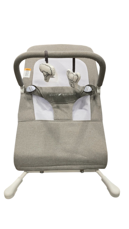 Shop Baby Delight Highland Bouncer, Pebble Grey at GoodBuy Gear