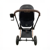 Shop Cybex PRIAM4 Stroller, 2023, Deep Black, Rose Gold at GoodBuy Gear