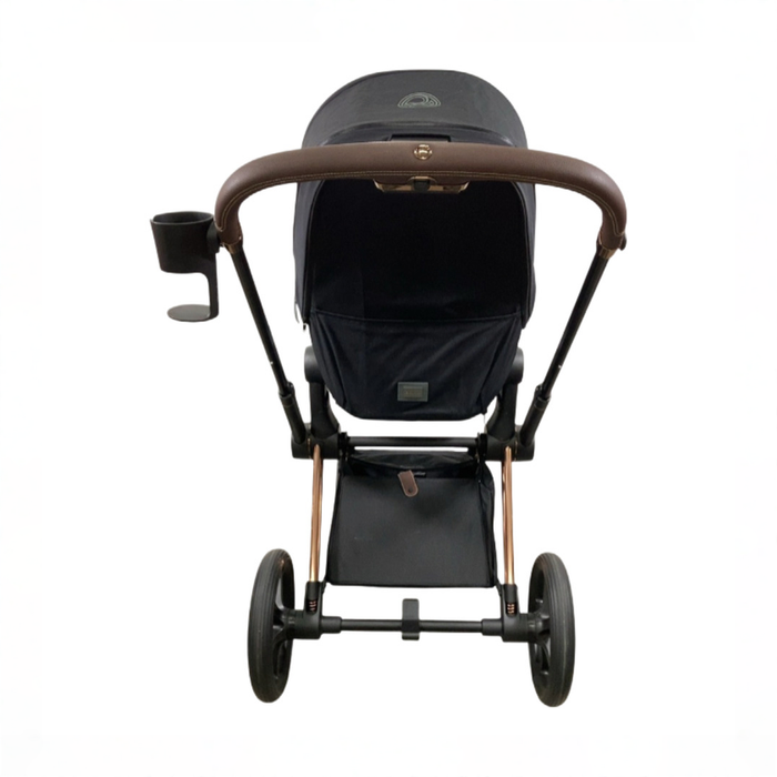 Shop Cybex PRIAM4 Stroller, 2023, Deep Black, Rose Gold at GoodBuy Gear