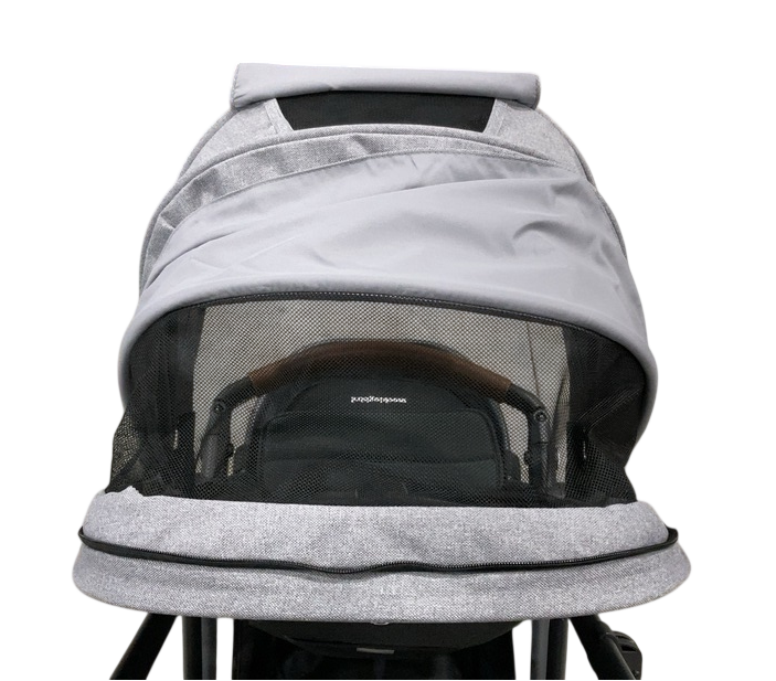Shop Mockingbird Single 3.0 Stroller, 2025, Heather Grey, Charcoal with Penny Leather at GoodBuy Gear