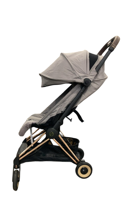 Shop Cybex Coya Stroller, 2023, Mirage Grey, Rose Gold at GoodBuy Gear