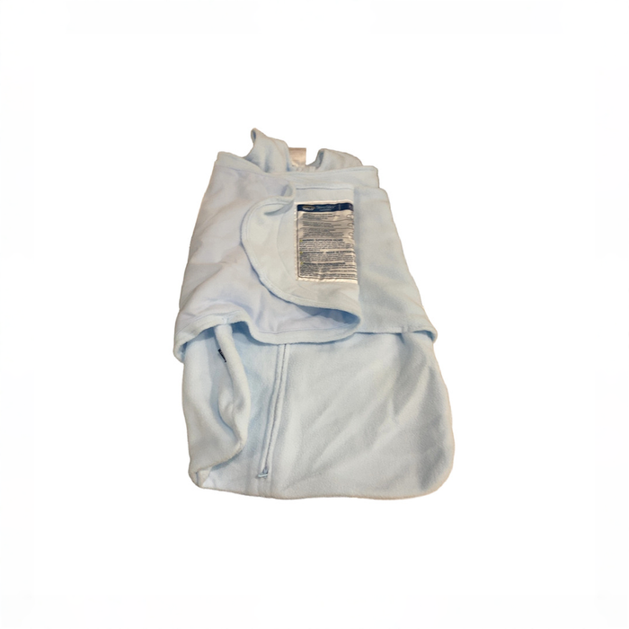 Shop Halo Micro-Fleece Swaddle, Baby Blue, Newborn at GoodBuy Gear