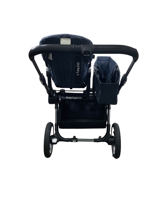 Shop Bugaboo Donkey 5 Mono Stroller, 2023, Graphite, Stormy Blue, No Canopy at GoodBuy Gear