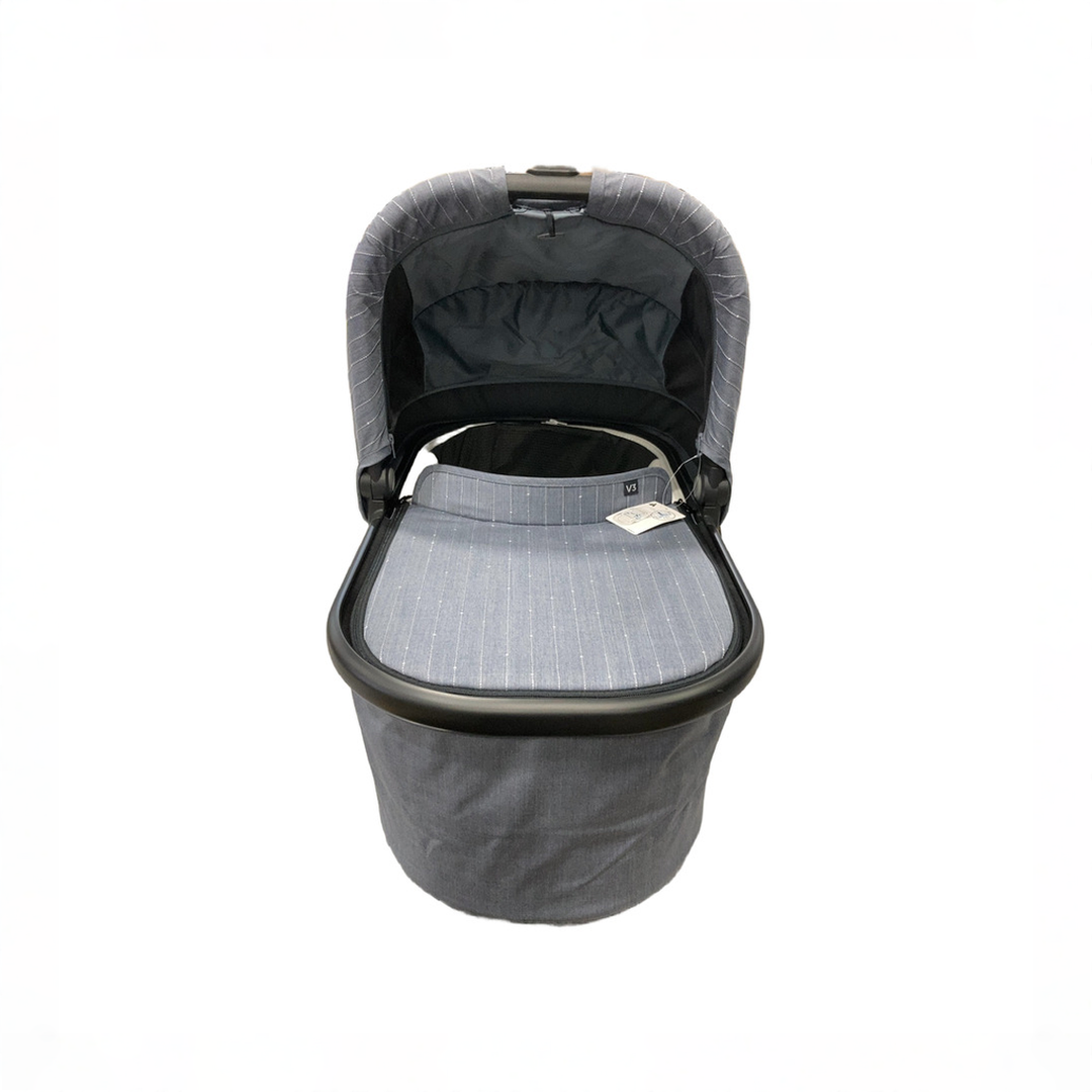 uppababy bassinet open box UPPAbaby V3 Bassinet, Paige (Blue Melange)