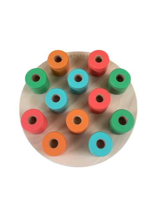 Shop Lovevery Wooden Stacking Peg Board at GoodBuy Gear