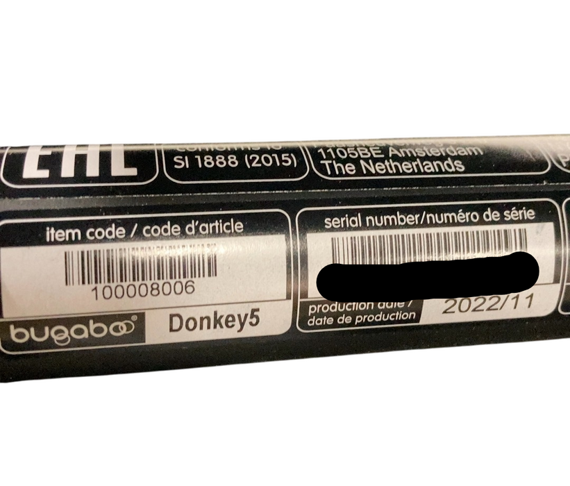 Shop Bugaboo Donkey 5 Mono Stroller, 2022, Black, Midnight Black, Midnight Black at GoodBuy Gear