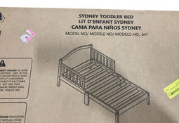 Shop Dream On Me Sydney Toddler Bed, Black at GoodBuy Gear