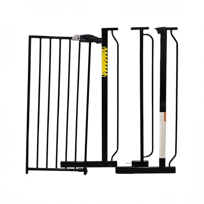 Shop Regalo Easy Step Extra Tall Safety Gate, Black at GoodBuy Gear