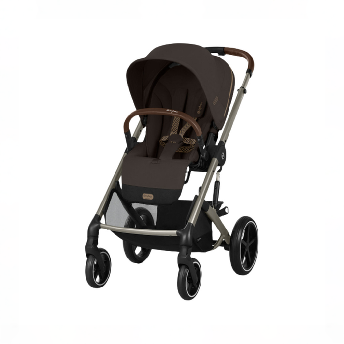 Shop Cybex Balios S Lux Stroller, 2026, Chocolate Brown, Taupe Frame at GoodBuy Gear