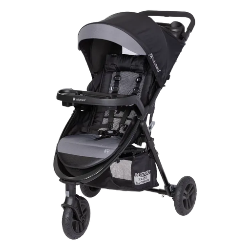 Shop Baby Trend Passport Seasons All-Terrain Stroller, 2025, Dash black at GoodBuy Gear