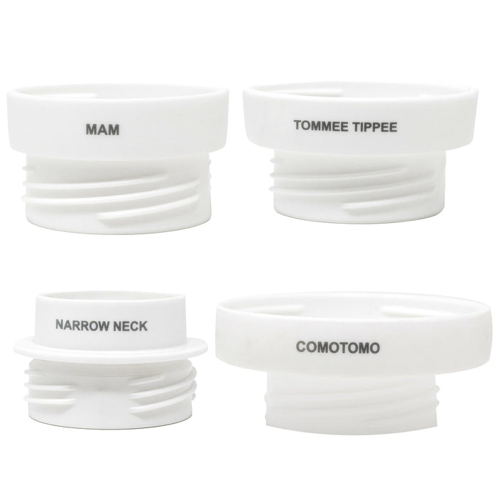 The Baby's Brew 3.0 Portable Bottle Warmer Adapter Set (Warmer + Four Adapters)