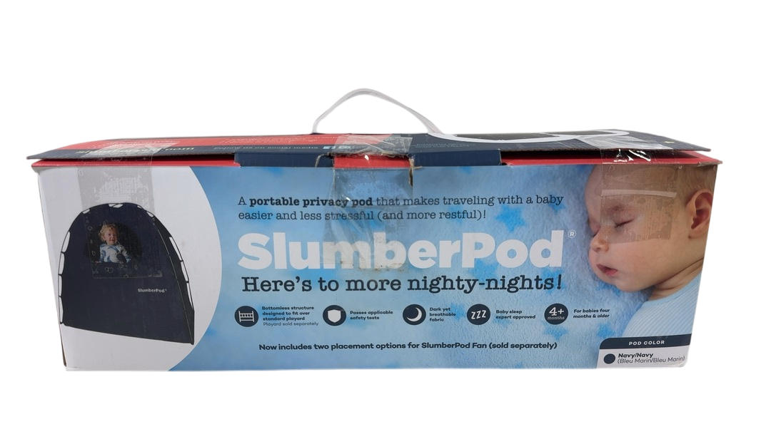 Shop SlumberPod 3.0 Sleep Canopy with Fan, Navy at GoodBuy Gear
