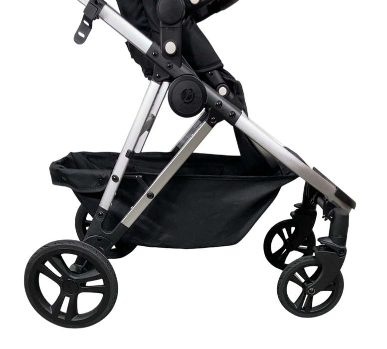 Shop Mockingbird Single to Double 2.0 Stroller, 2024, Black, Silver With Penny Leather, Windowpane at GoodBuy Gear