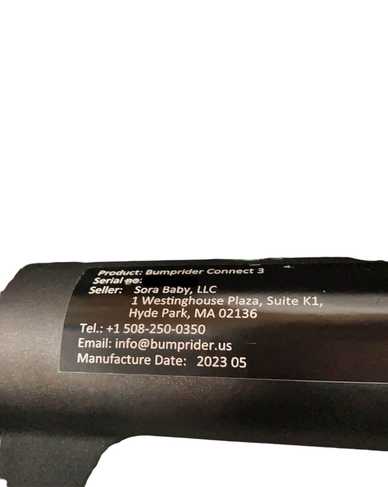 Shop Bumprider Connect 3 Stroller, 2023, Black/Black at GoodBuy Gear