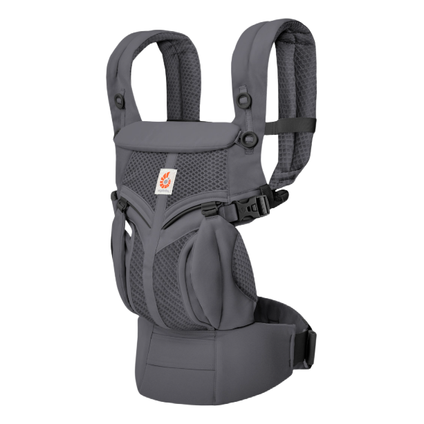 Shop Ergobaby Omni Classic Baby Carrier, Charcoal Grey, Mesh at GoodBuy Gear