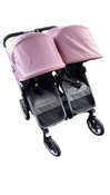 Shop Bugaboo Donkey 3 Duo Stroller, 2020, Grey Melange, Soft Pink, Aluminium at GoodBuy Gear