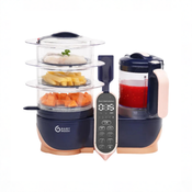 Shop Babymoov Duo Meal Station Food Maker XL Limited Edition, Marine Pink at GoodBuy Gear