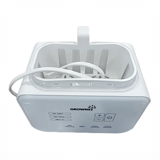 Shop Grownsy Bottle Warmer & Sterilizer 6-in-1, White at GoodBuy Gear