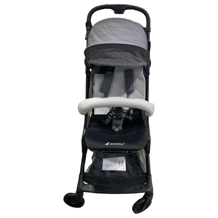 Shop BabbleRoo Hoplite Compact Stroller, Charcoal Gray at GoodBuy Gear