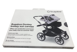 Shop Bugaboo Donkey Breezy Sun Canopy, Moon Grey at GoodBuy Gear
