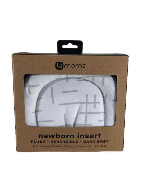 used 4moms Reversible Newborn Insert, Dark Grey