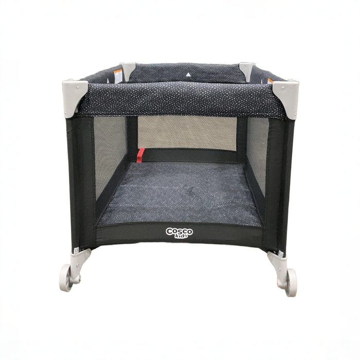 Shop Cosco Kids Funsport Play Yard, Noir Dot at GoodBuy Gear