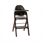 Shop Mockingbird High Chair, Charcoal Black, Espresso Beech at GoodBuy Gear