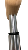 Shop Woom AIRFLO Bike Pump, Aluminum/Wood at GoodBuy Gear