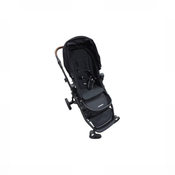 Shop Mockingbird Single to Double 3.0 Stroller, 2025, Charcoal with Penny Leather, Solid Black at GoodBuy Gear