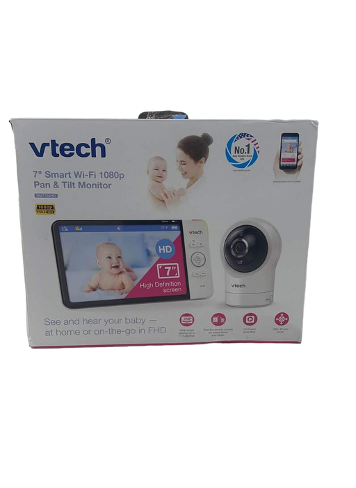 used VTech 7” Smart WiFi 1080p Pan & Tilt Monitor