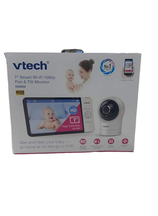 used VTech 7” Smart WiFi 1080p Pan & Tilt Monitor