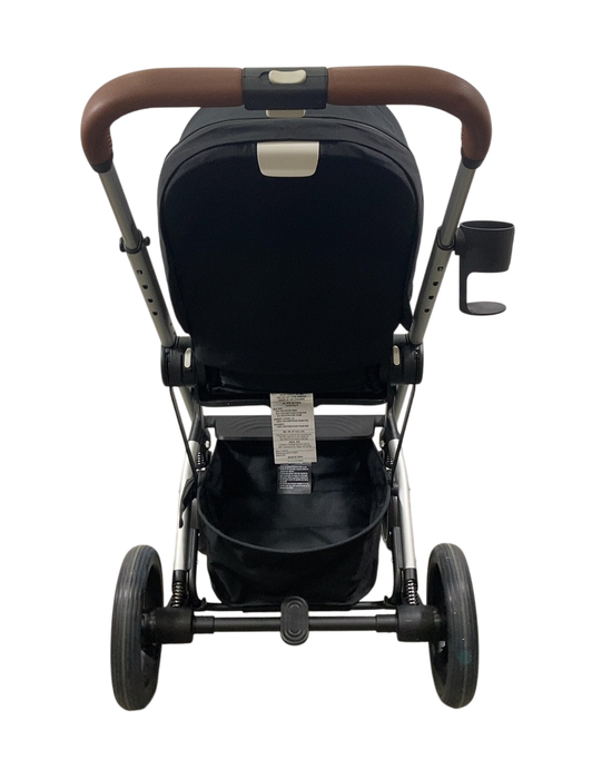 Shop Cybex Balios S Lux Stroller, 2022, Silver, Moon Black at GoodBuy Gear