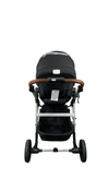 Shop Mockingbird Single to Double 2.0 Stroller, 2024, Black, Silver With Penny Leather, Windowpane at GoodBuy Gear