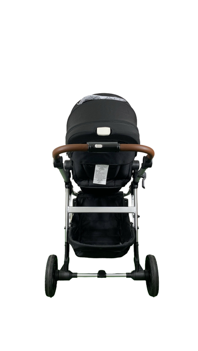 Shop Mockingbird Single to Double 2.0 Stroller, 2024, Black, Silver With Penny Leather, Windowpane at GoodBuy Gear