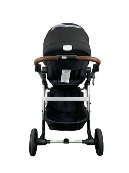 Shop Mockingbird Single to Double 2.0 Stroller, Black, Windowpane, Silver With Penny Leather, 2024 at GoodBuy Gear